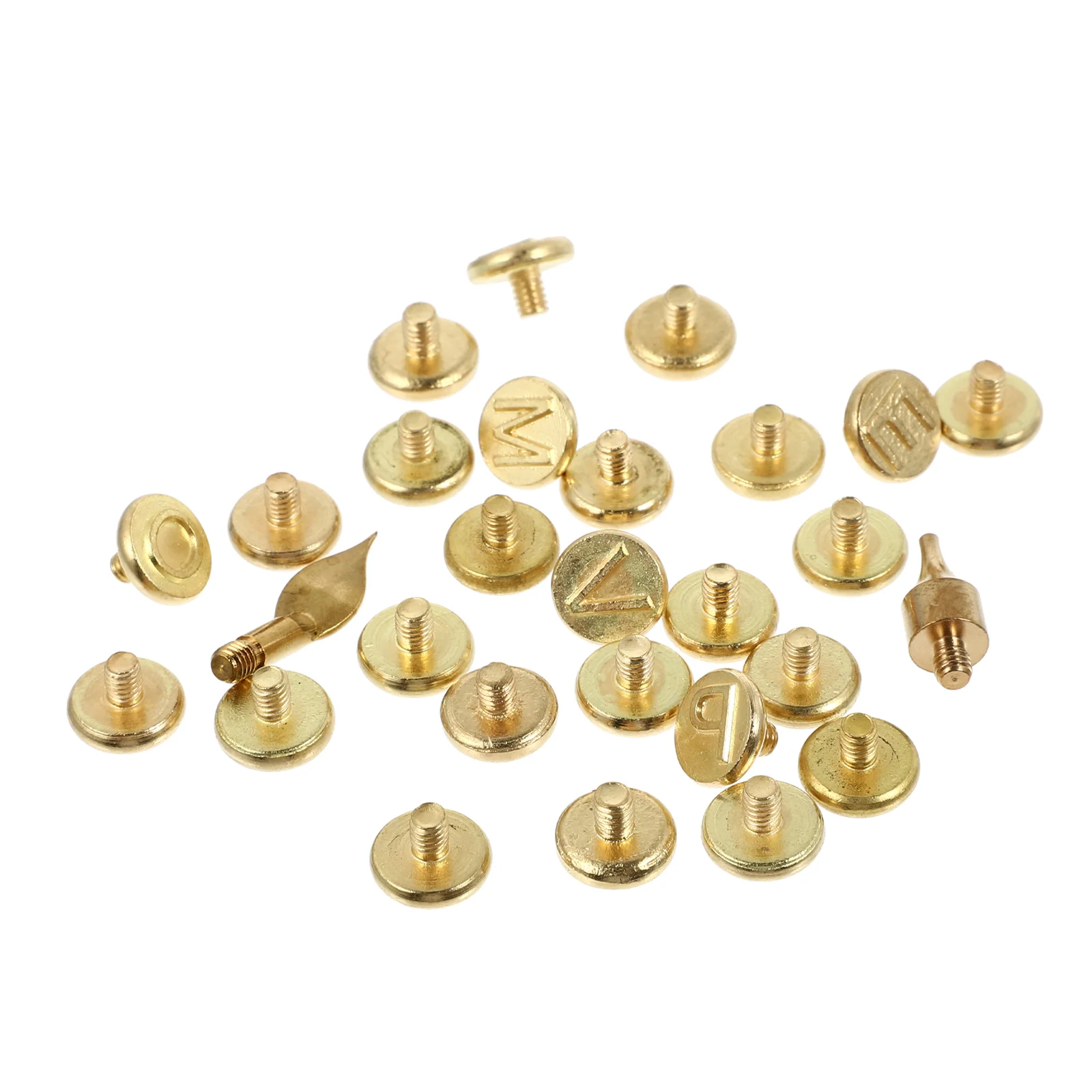 

1 Set Capital Letter Stamp Set Alphabet Stamp Tools Craft Stamping Tools for DIY Craft Golden