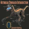 Children's remote control dinosaur toys, electronic remote control toys educational walking toys with lights and sounds recharge 3