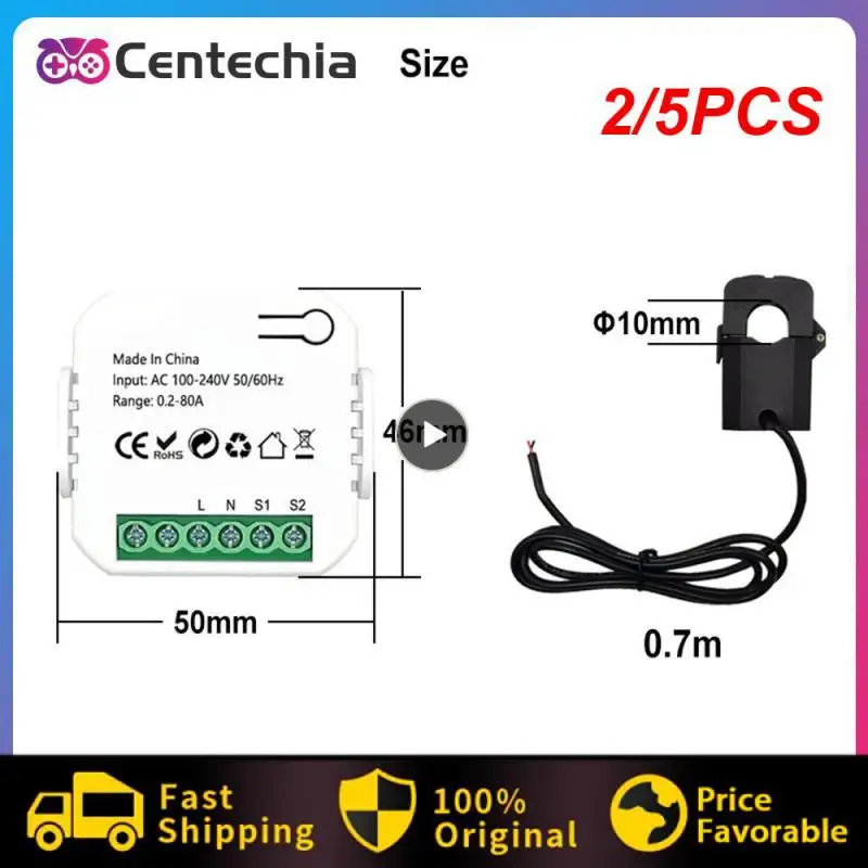 

Умная розетка с таймером, 16 А, 2/5 шт.