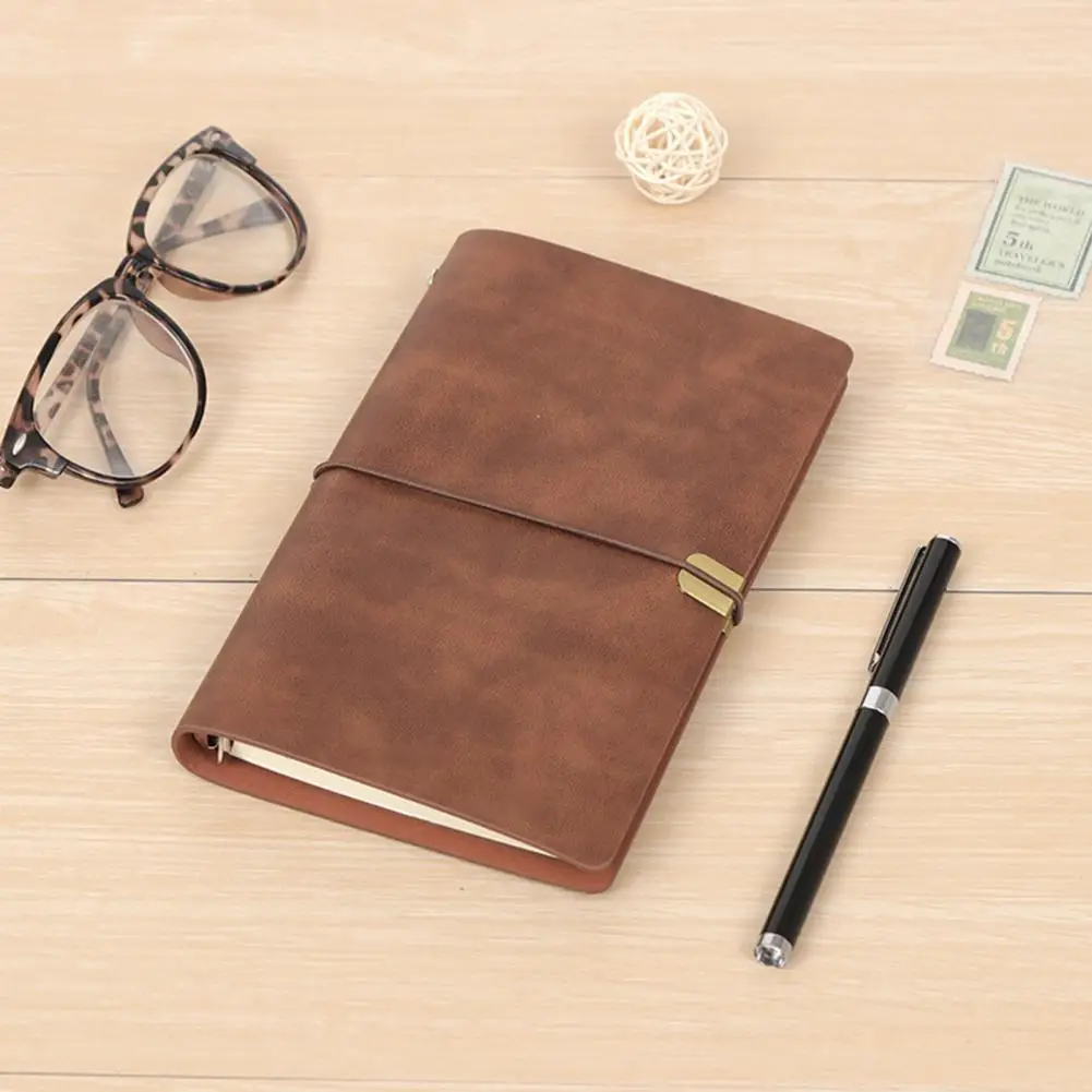 High-quality Notebook Premium Retro Style Pocket Notebook with Smooth Writing Thickened Pages for Office Supplies A5/a6 Notepad