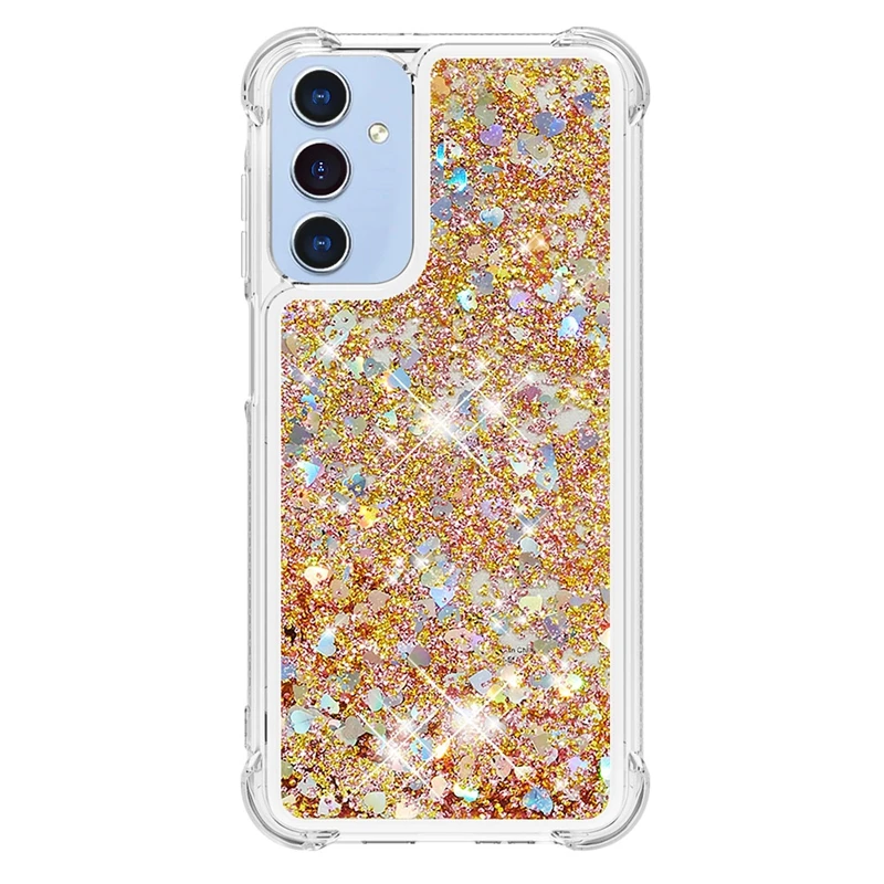 Glitter Dynamic Liquid Phone Case - Universal Compatibility for Samsung Galaxy Series