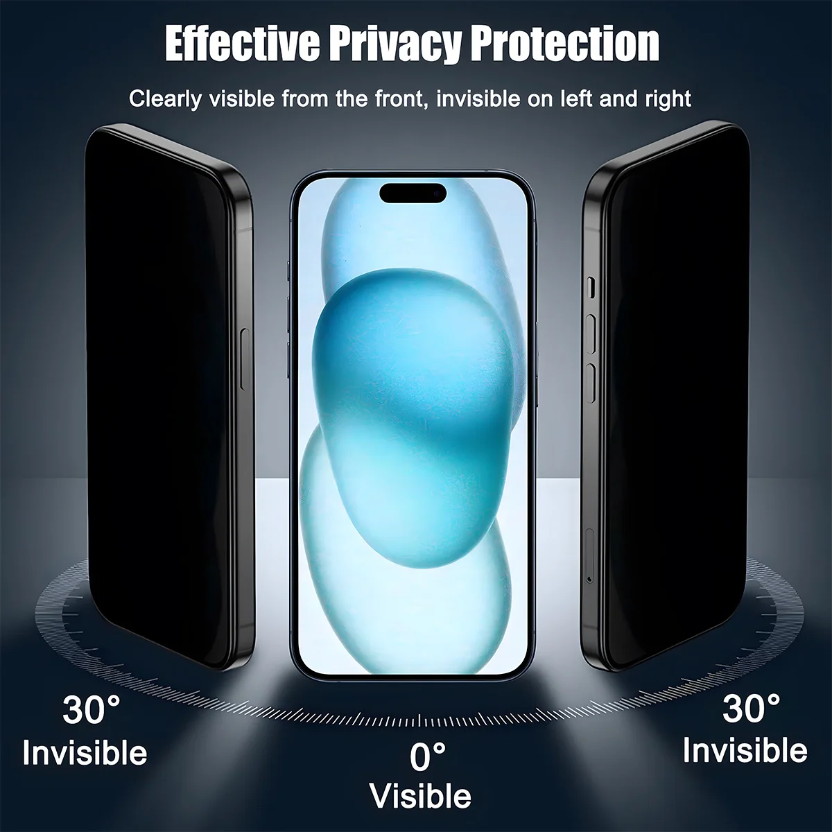 Matte Anti-Scratch Full Coverage Screen Protector 3-Pack