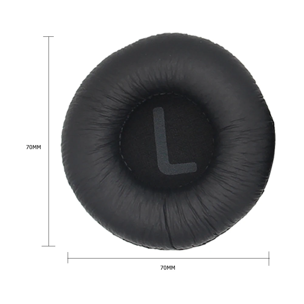 1 Pair 70mm Replacement Foam Ear Pads Pillow Cushion Cover for Headphone JBL Tune 600 T450 T450BT T500BT JR300BT Earpads Headset