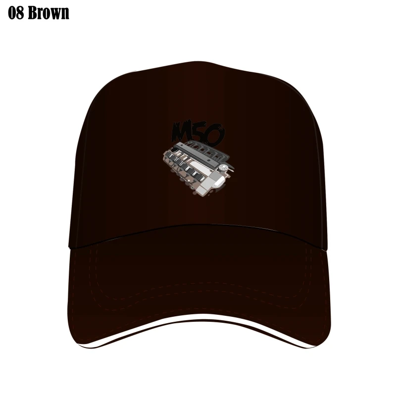 

M50 Engine Motor Tuning E36 E30 Hobby Legend Custom Hat Crew Neck Building Spring Designer Letters Solid Color Cotton Cap