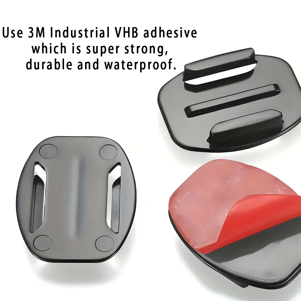 Supporti adesivi per casco per action camera - immagine 6