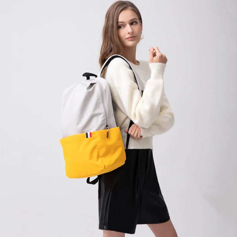 Brand Patchwork Casual Men Backpack Women Waterproof Nylon Computer Backpack Laptop Men Bag Travel Women