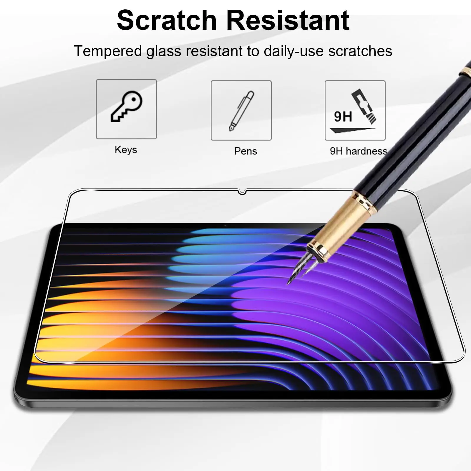 High Quality Tempered Film for Xiaomi Pad 7 / 7 Pro 11.2 inch 2024 Screen Protector with Camera Protective Glass 9H Anti-scratch 3