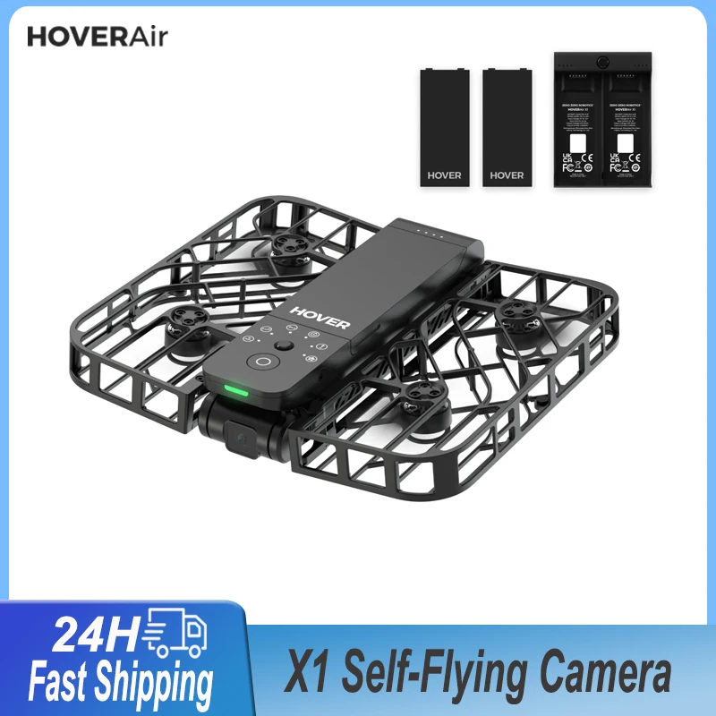 

HOVERAir X1 самолетающая камера, HD мини-Дрон, умная стабилизирующая карманная Спортивная камера для активного отдыха, путешествий, кемпинга