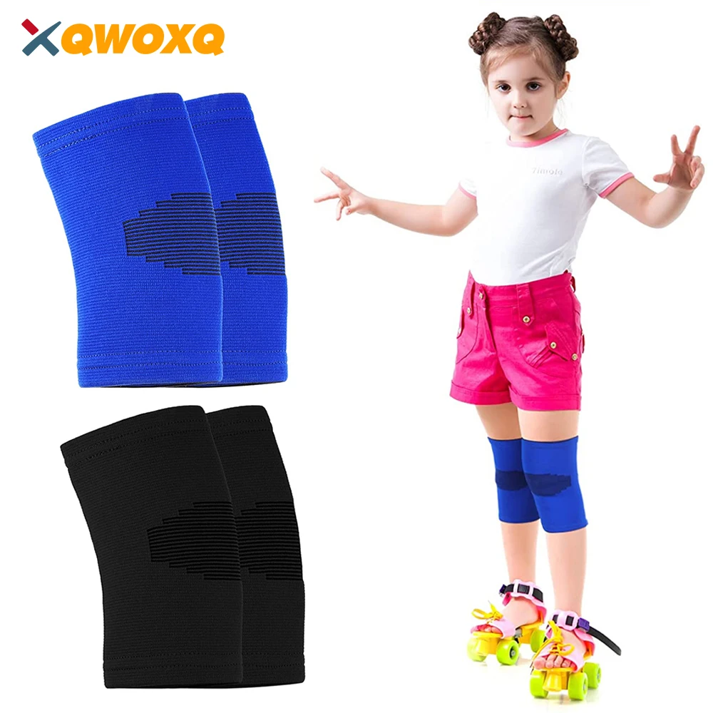 Kids Knee Compression Sleeve, Kids Knee Brace Children Support, Child Pads for Basketball,Volleyball,Sports,Gymnastics