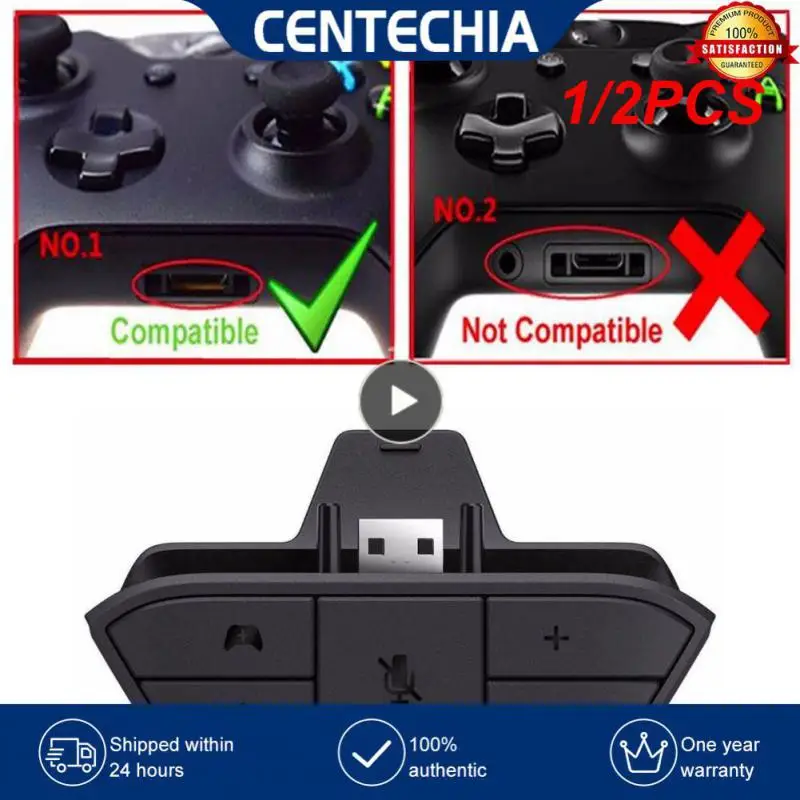 

1/2PCS Audio Headphone Adaptor Stereo Headset Adapter Converter For Series X/S Gamepad Wired Headset