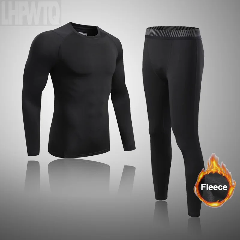 Men's Sports Tights Compression Underwear Warm Base Layer Thermal