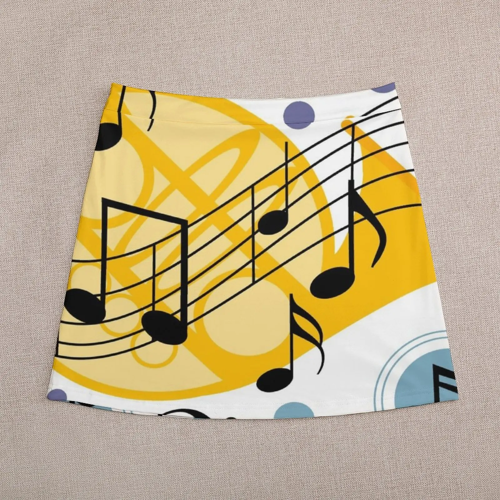 Musical Notes Mini Skirt Women skirts elegant party dresses for women 2024 Miniskirt
