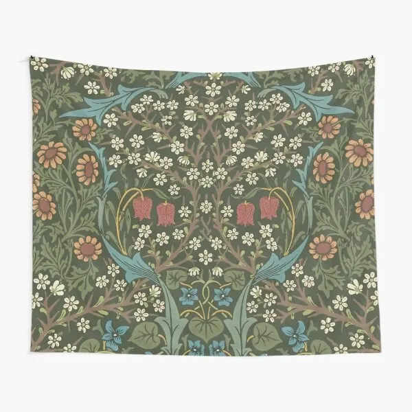 William Morris Tapestry Retro Botanical Patterned Tapestry Floral Art ...