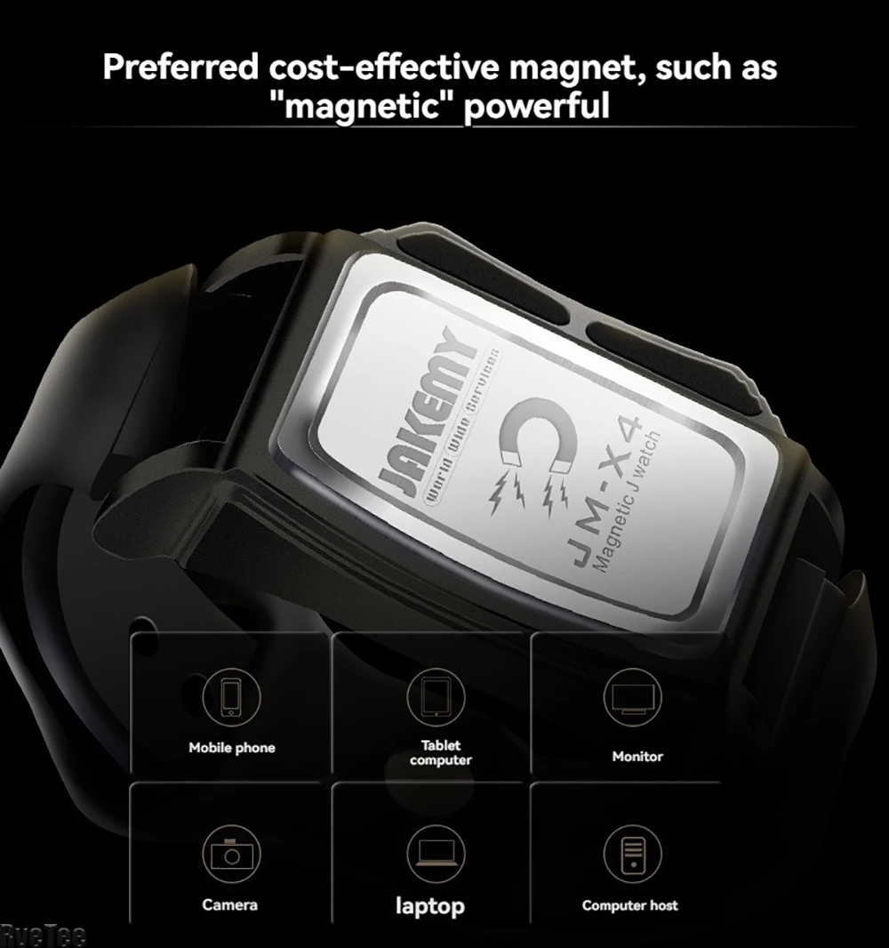 Magnetic Wristband with Enhanced Watch Design