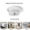Square LED Panel Circle Ring Light 12W 18W 24W 36W LED Ceiling decoration Ceiling Lamp AC220V 230v 240v downlight 6