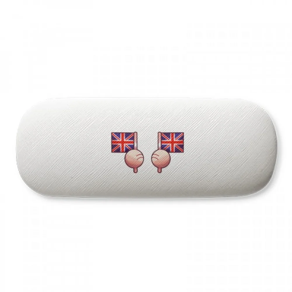 

Britain Flag Europe UK Glasses Case Eyeglasses Hard Shell Storage Spectacle Box