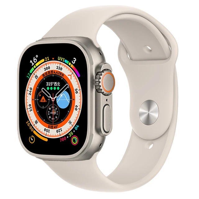 Bracelet montre apple watch en silicone
