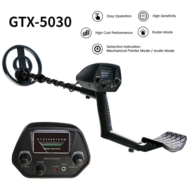 

SALE GTX-5030 Professional Underground Metal Detector Metal Finder High Sensitivity Treasure Hunter Gold Digger