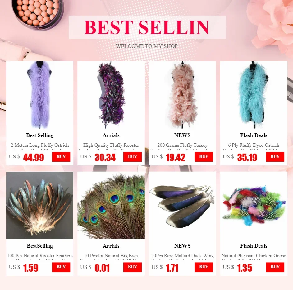 1 Meter Natural Ostrich Feathers Trim Fringe 8-10cm Decoration for Party Wedding Dress Clothes Sewing Accessory Crafts Plume