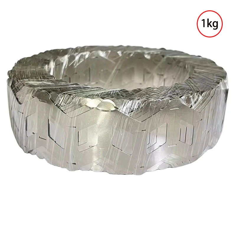 1kg Wavy Nickel Plated Steel Strip Spot Welding 18650/21700 Battery Welding Wavy Nickel Belt 21700 Battery Connection Piece