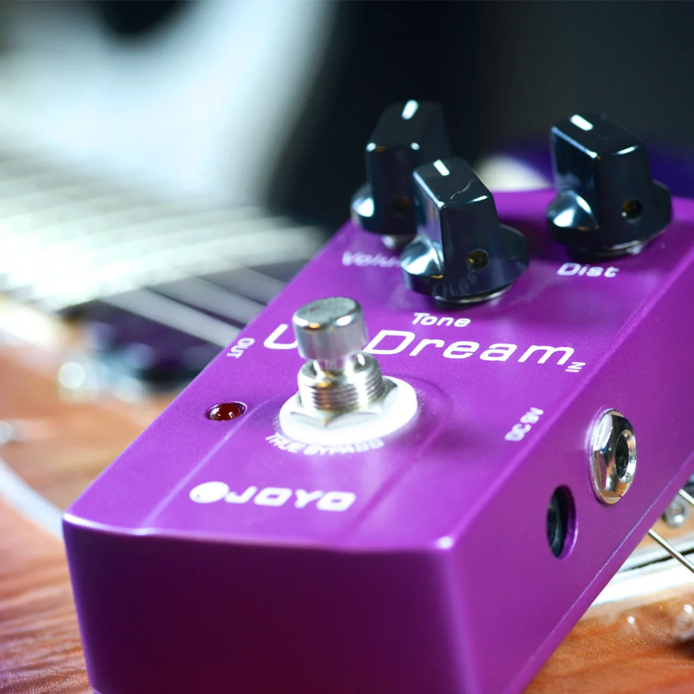 JF-34 US DREAM Distortion Guitar Pedal Simulate Driven Tube Amplifier High Gain