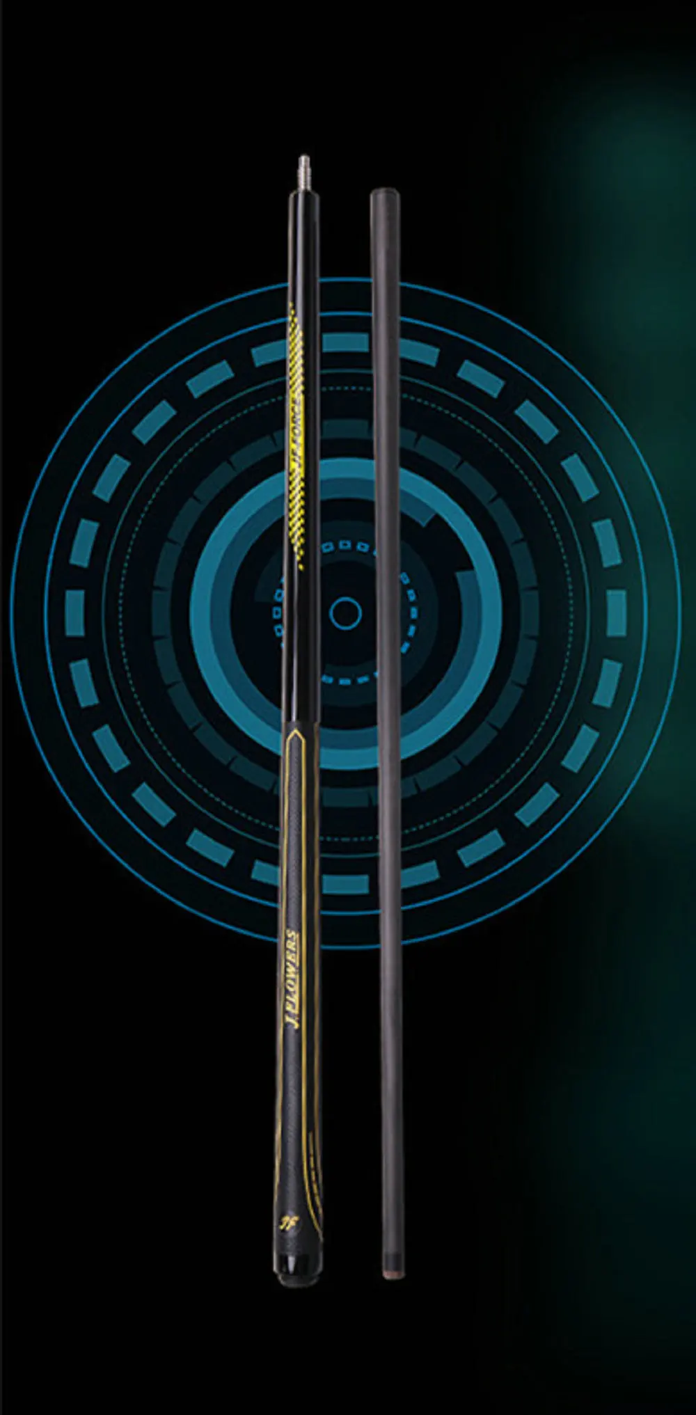 J Flowers Jforce BK-2 Break Punch Carbon Fiber Billiards