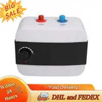 Chauffe-eau électrique 6L 1500W, température réglable (86-149 ° F) Chauffe-eau instantané pour chauffage de salle de bain 1