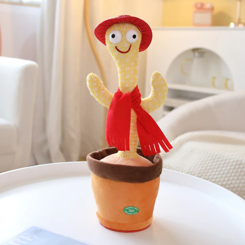 Pappagallo cactus parlante | giocattolo cactus che canta e balla