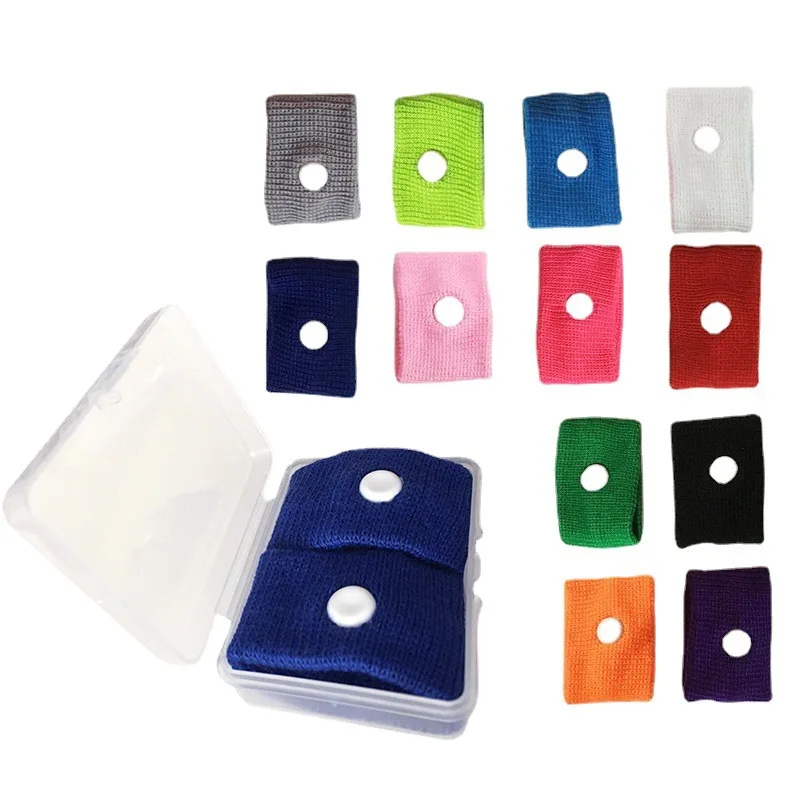 Wrist Guard Anti Motion Sickness Wristband Sports Made of Cotton for Pregnant Women and Children