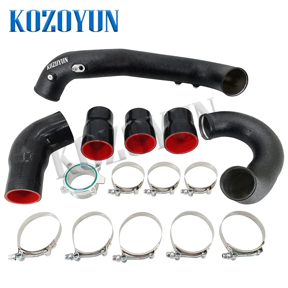 Charge Pipe Boost Pipe intercooler Kit For Audi EA839 SQ5 FY B9 3.0TSFI +