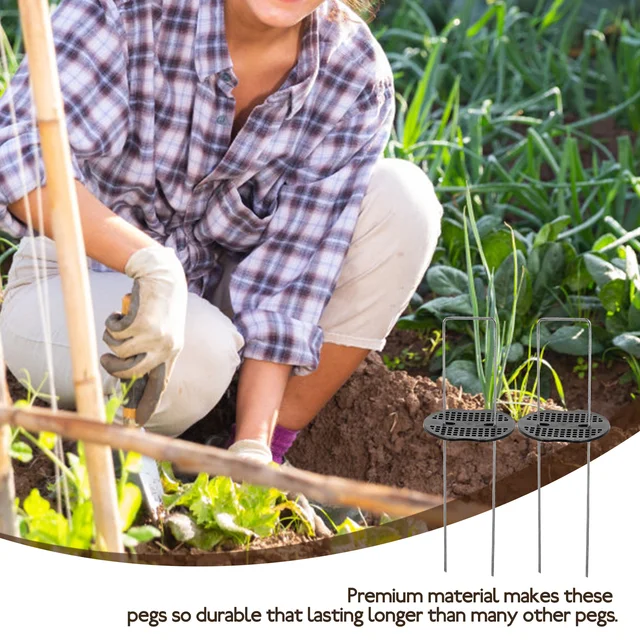 Horgonyzó Tüskék Műanyag Alátétek Tereprendezés Gyepcsapok Asztro Gyep Kerti Csapok Multifunkciós Gát Kapcsok - Image 4