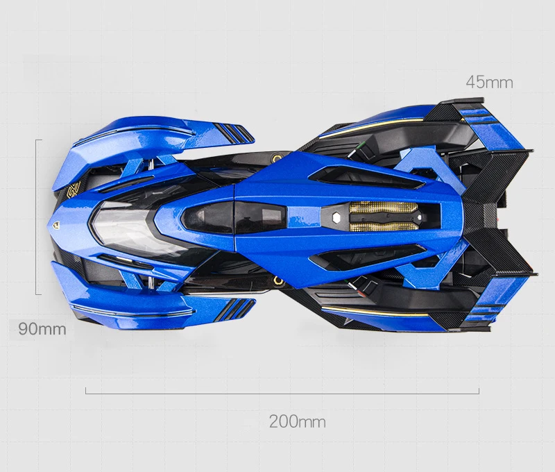 Lamborghini Vision Gran Turismo V12 GT 1:22 Ölçekli 