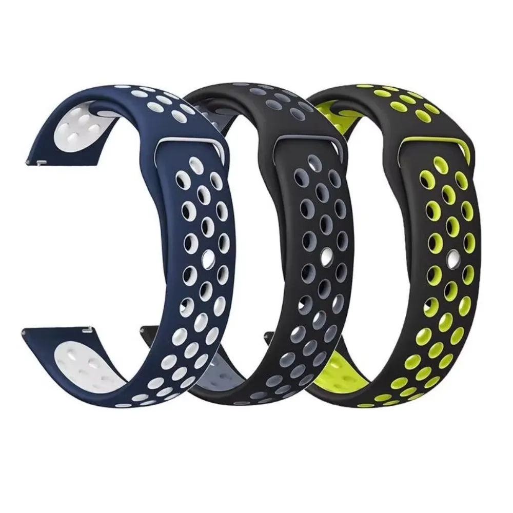 Silicone Watch Strap - Universal Fit, Multiple Sizes (18/20/22mm)