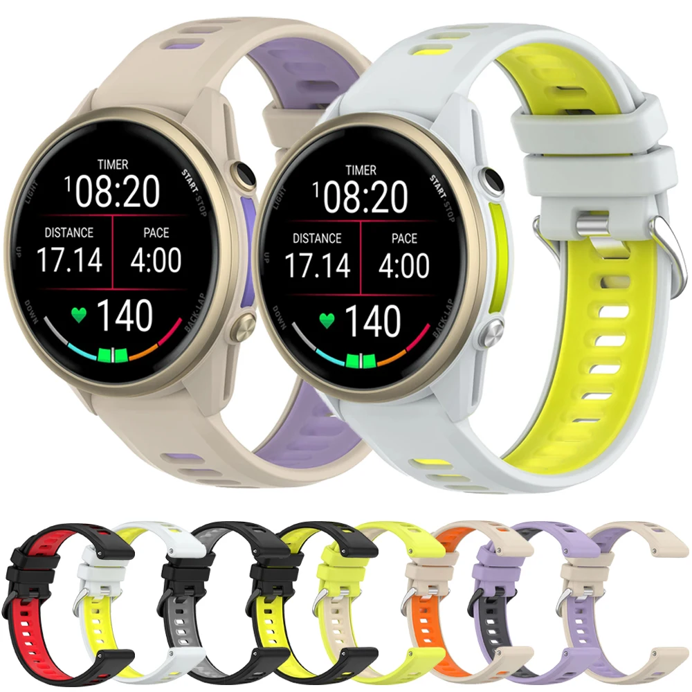 Premium Silicone Replacement Strap for Garmin Forerunner - Official Bracelet Upgrade