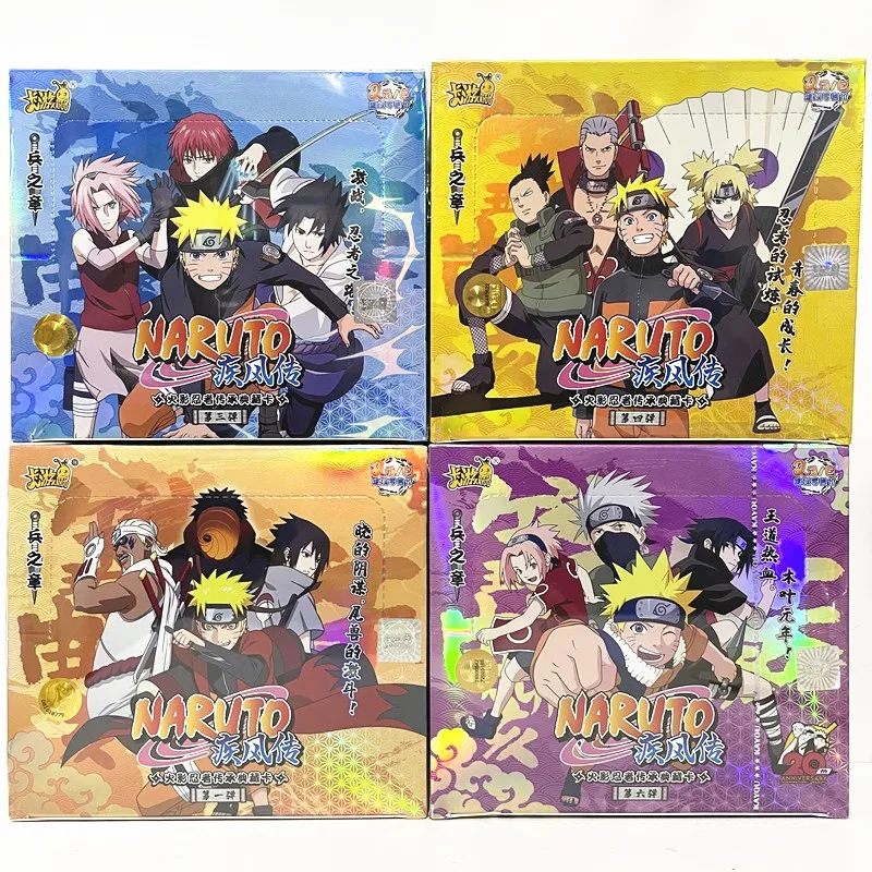 

New Naruto Card Soldier Chapter Shippuden Flash Card Uzumaki Naruto Kakashi Sasuke Card BP Full Collection Card Boy Toy Gift