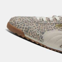 PUMA Arizona Leo Chaussures décontractées unisexes à semelle fine et imprimé léopard Marron-gris 403045-01 3