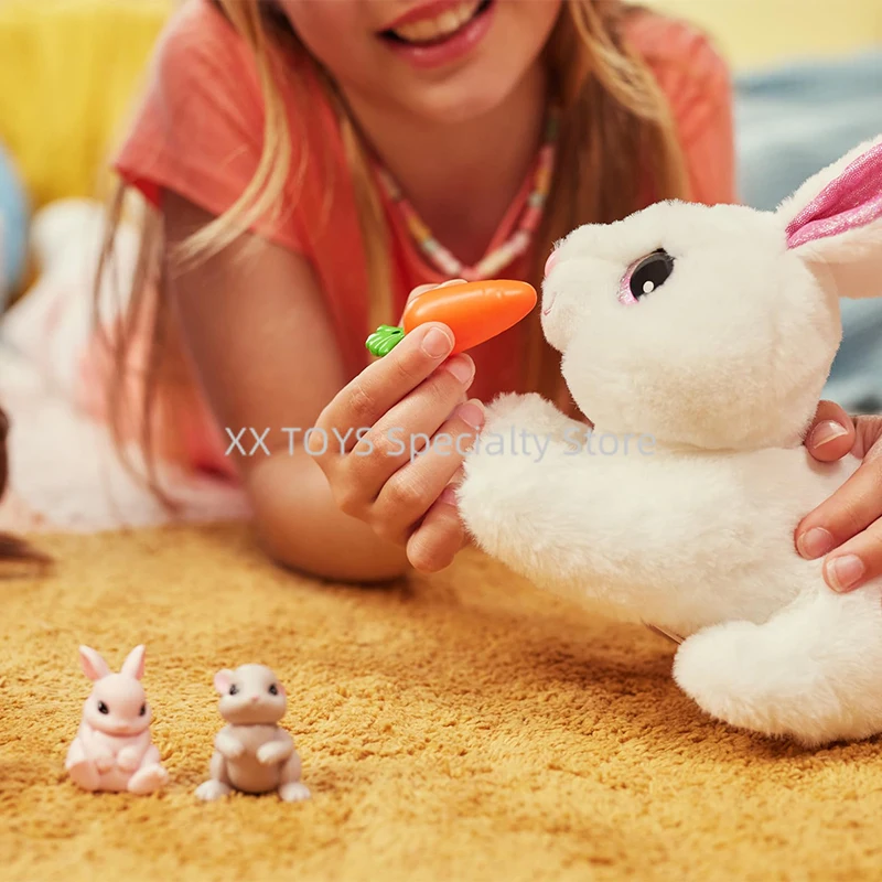ZURU Pets Alive Mama Bunny Baby Surprise Electronic Pet