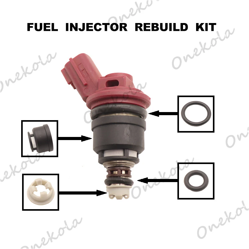 

Fuel Injector repair kit Orings Filters for Nissan 92-99 Maxima Infiniti I30 96-99 3.0L 16600-96E01