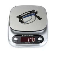 Metal Folding Reading Glasses Portable Ultra Light Anti Blue Light Lens Presbyopia Glasses Men's Rectangular Eyeglasses Eyewears 6