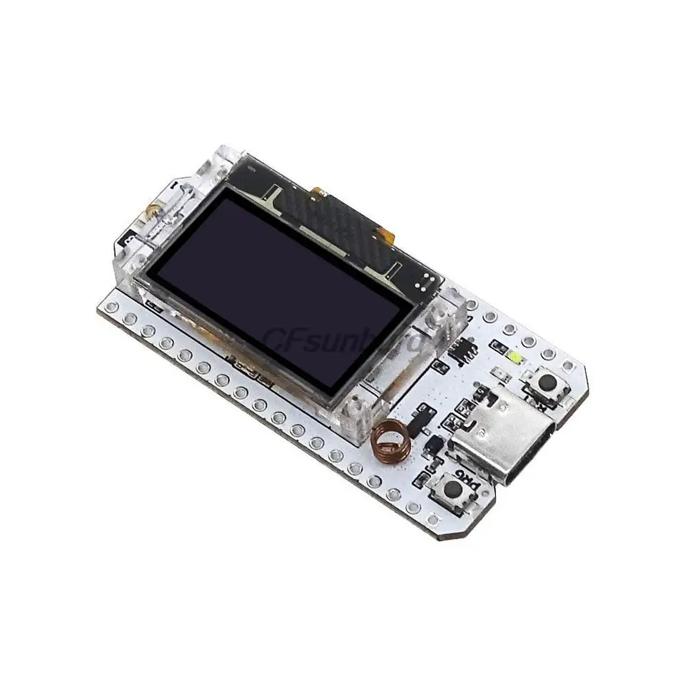 SX1276 SX1278 ESP32 LoRa 868MHz/915MHz/433MHz 0.96 Inch Blue OLED