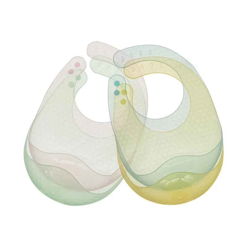 Baby Bibs Silicone Waterproof Bibs for Baby Dirty Prevention Training Feeding Bibs for Kids Baby Food Accessories Baby Stuff