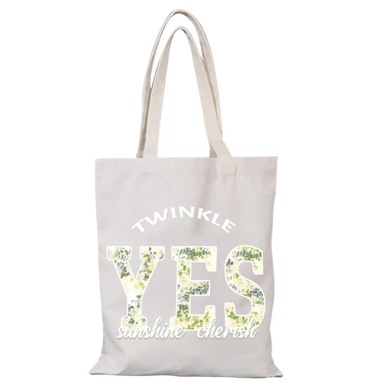 Damentasche Blumen Handtaschen Mode Falten Einkaufstasche Stofftaschen Tote Eco Shopper Stoff Canvas Handtasche Schulter Dame die – Detail 8