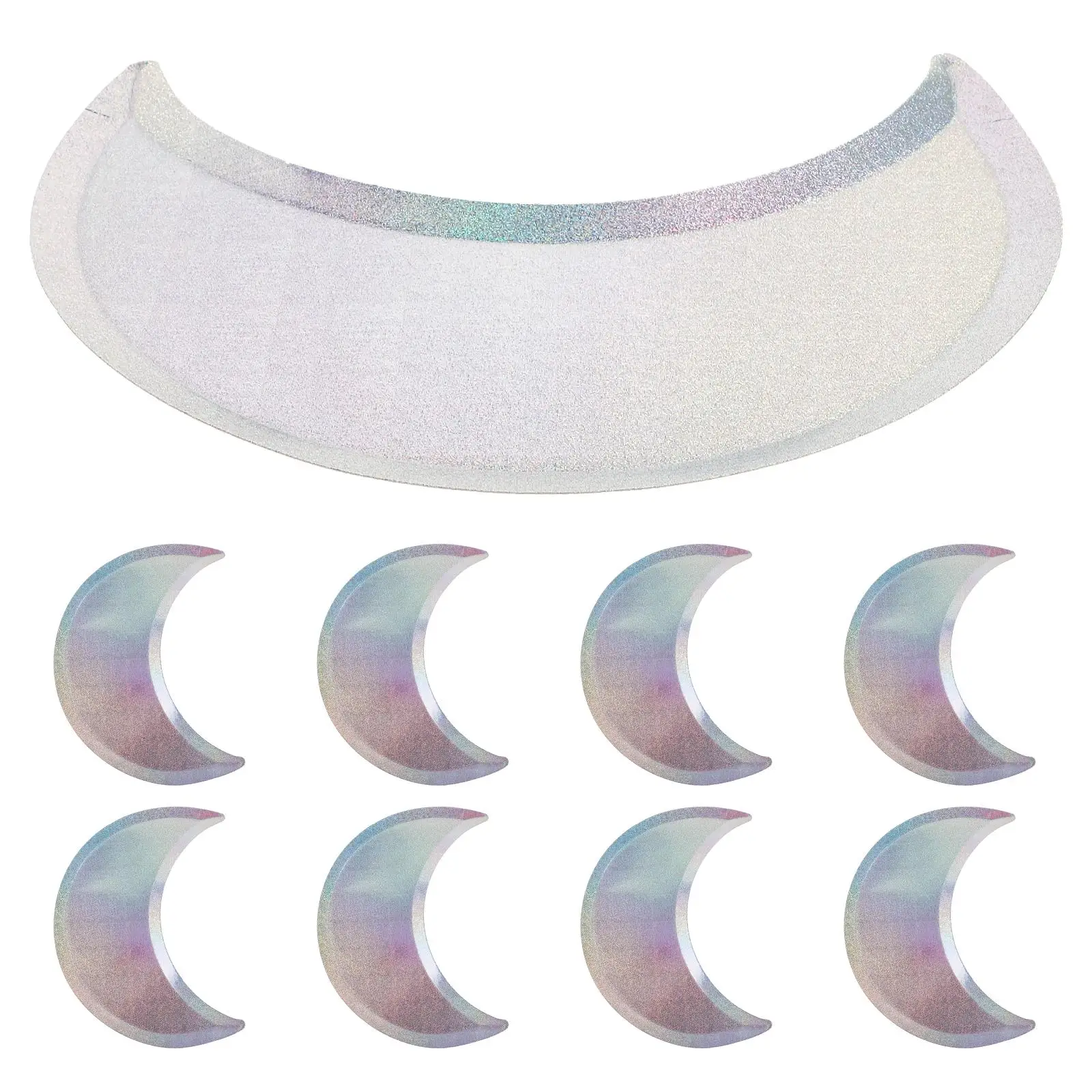 8 Pcs Dinner Plate Half Cake Pans Plates Paper Platter Party Supplies