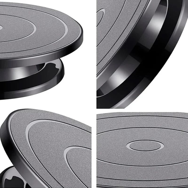 Rotating Turntable Plastic Anti-Skid Base Cake Pottery Decor Accessories DIY Mold Multifunctional Kitchen Cake Shop Baking Tools cake turntable baking supplies cake tools rotating bearing turntable