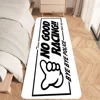 No Good Racing Jdm Street Floor Mat Graphic Printed Flannel Doormats for Bathroom Kitchen Entrance Carpet Home Decor 2