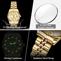 POEDAGAR Fashion Women's Wristwatch Waterproof Luminous Date Elegant Ladies Watches Stainless Steel Quartz Watch For Women Reloj 4