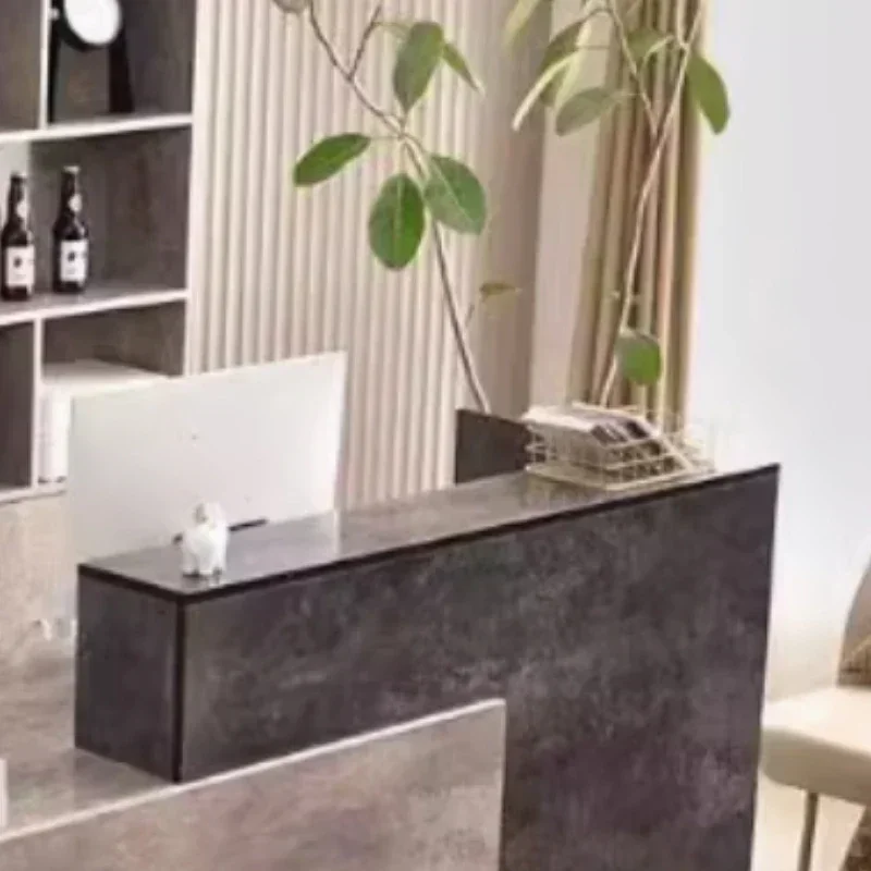 Modern Shop Reception Desks Cashier Counter Offices Aesthetic Reception Desks Cash Store Recepcion Salon De Belleza Furniture