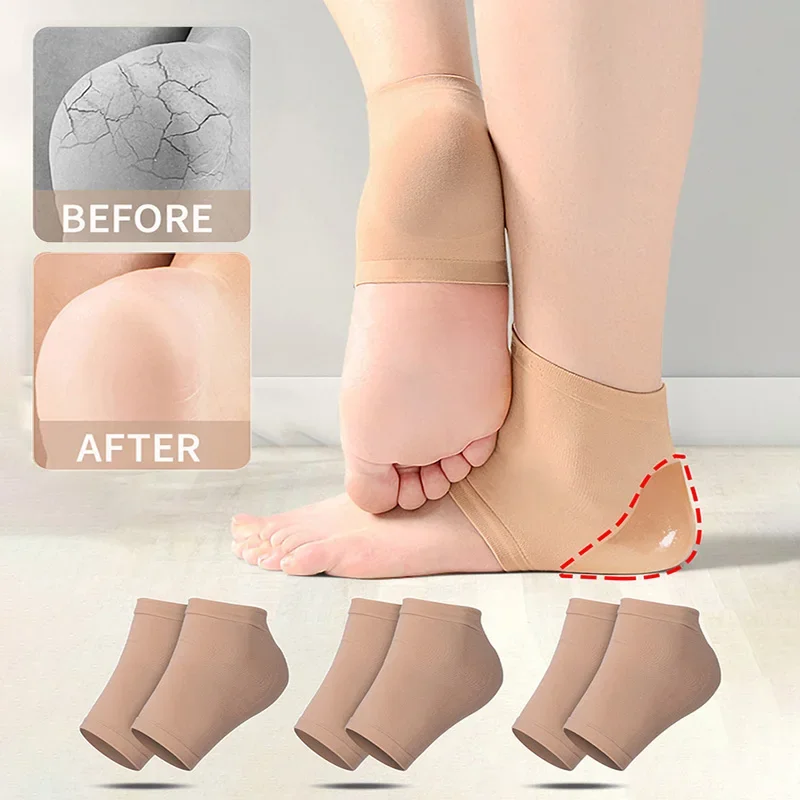Pairs Silicone Gel Moisturizing Socks For Women Men Dry Cracked