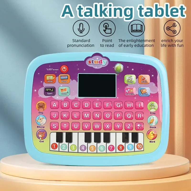 Educational Learning Machine Toys, Electronic Study Game for 3+ Year Old's Girls Boys Gift Birthday Presents (Kids Computer) 6
