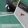 Camping Hammock with Mosquito Net and Rain Fly Tarp,Portable Parachute Tree Hammock Nylon Swing Hammocks Sun Shelter Rain Fly 3
